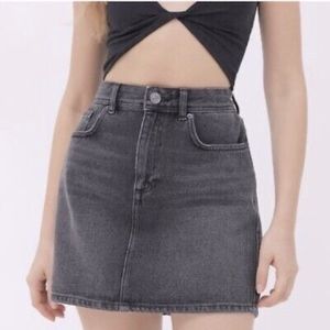 BDG Black Denim Skirt